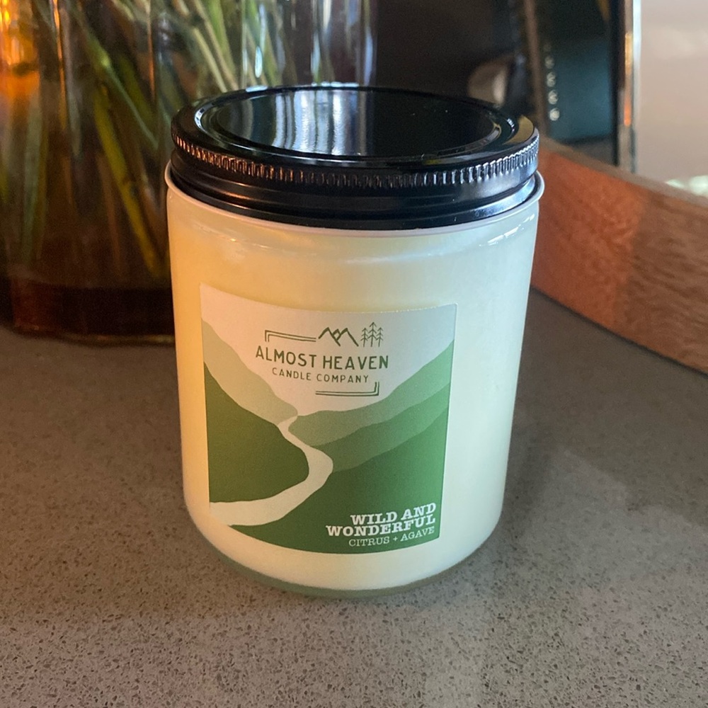 Almost heaven, wild and wonderful citrus guava candle